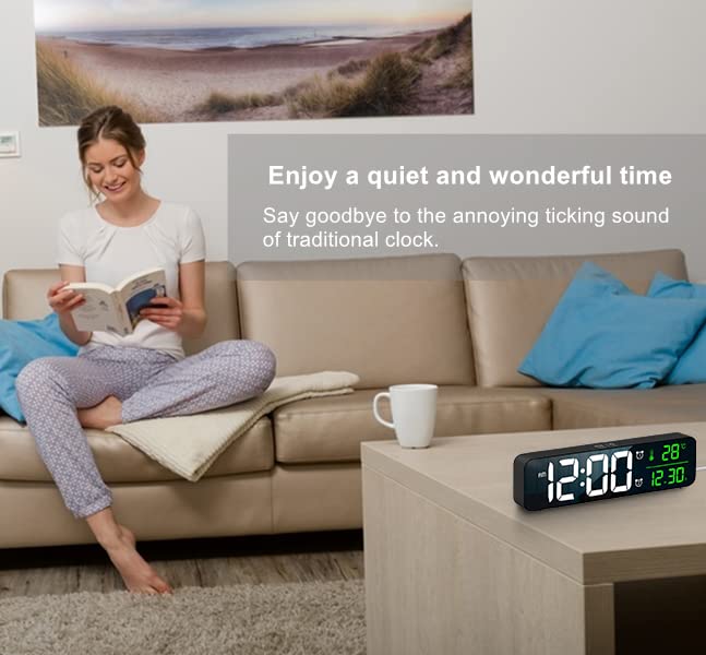 Digital Clock, Digital Clock Large Display, Digital Ala