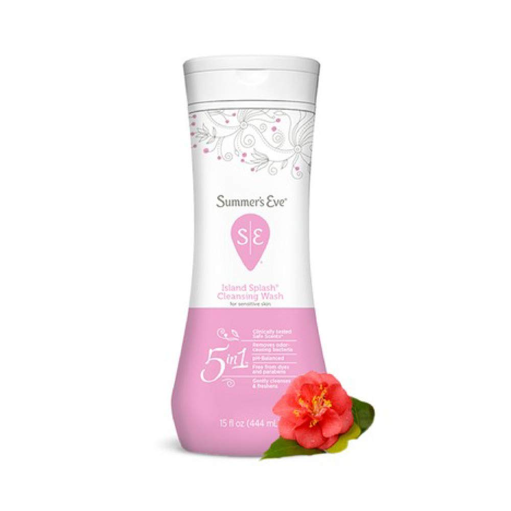 Summer's Eve Summers Cleansing Wash 15 Ounce Island Splash (444ml)