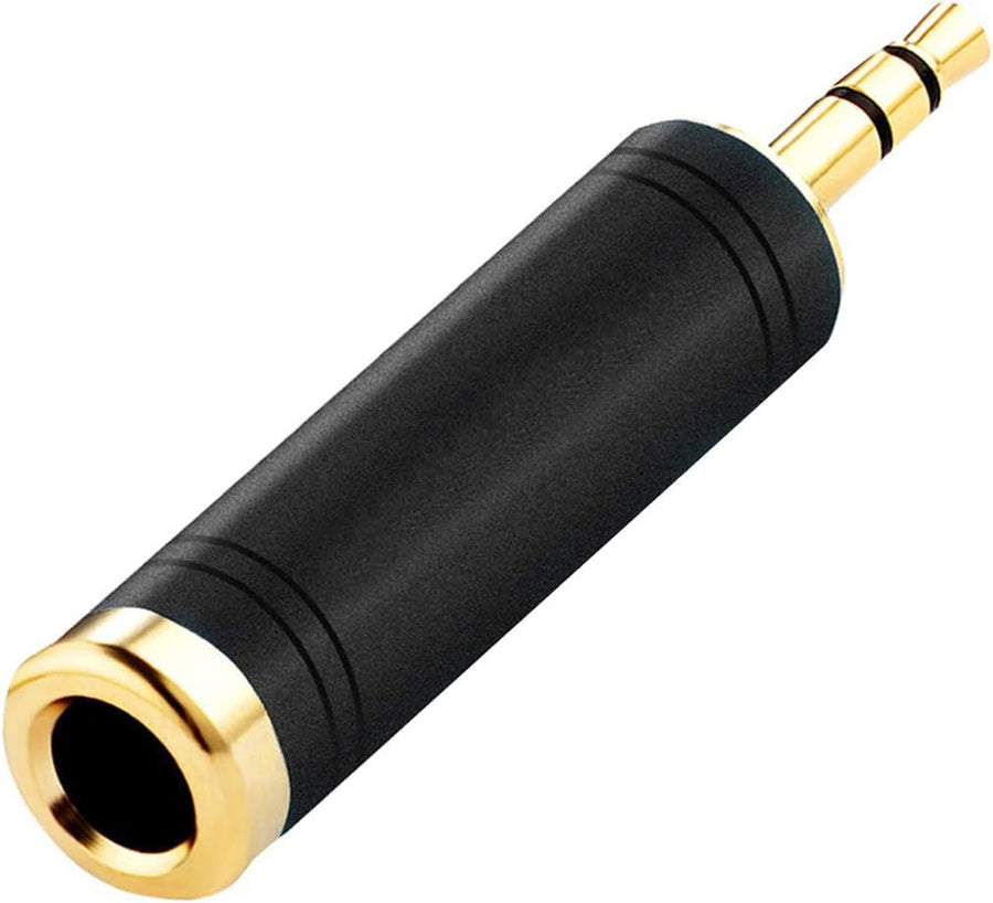 tisino 1/4 to 3.5mm Stereo Adapter, 1/4 inch Female to 