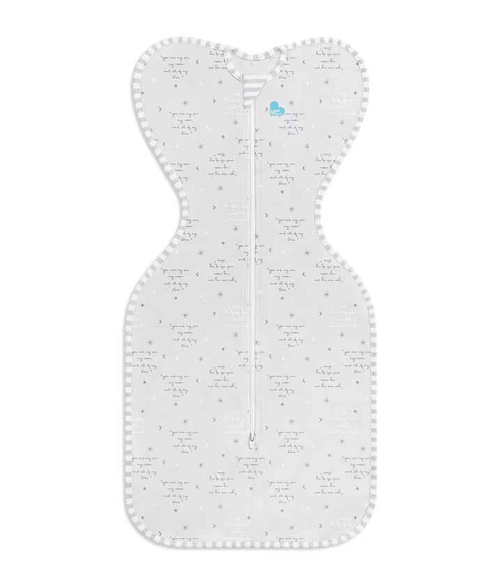 Swaddle, Baby Sleep Sack, Swaddle Up Self-Soothing Swaddles for Newborns, Get Longer Sleep, Snug Fit Helps Calm Startle Reflex, Lite 0.2 Tog Sleep Sack, 13-19 lbs, Gray