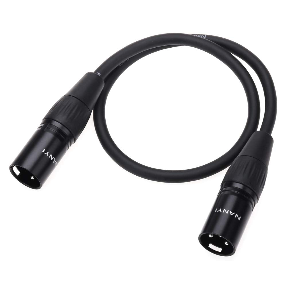 NANYI Microphone Cable XLR to XLR Patch Cables, 3-Pin X