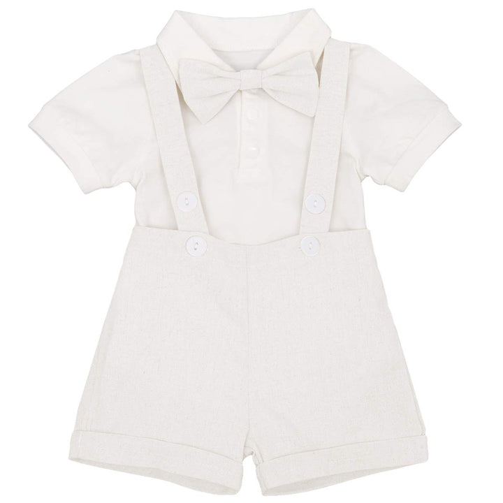 Toddler Baby Boys Gentleman Summer Suits Set Bowtie One