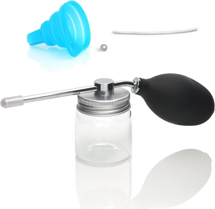 Diatomaceous Earth Food Grade Bulb Duster, Powder Duster, Powder Dispenser, Home Powder Applicator, Puffer Sprayer for Multi Purpose Indoor and Outdoor Use