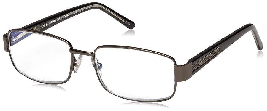 Wes Men's Multifocus Glasses, Gunmetal, 2.75