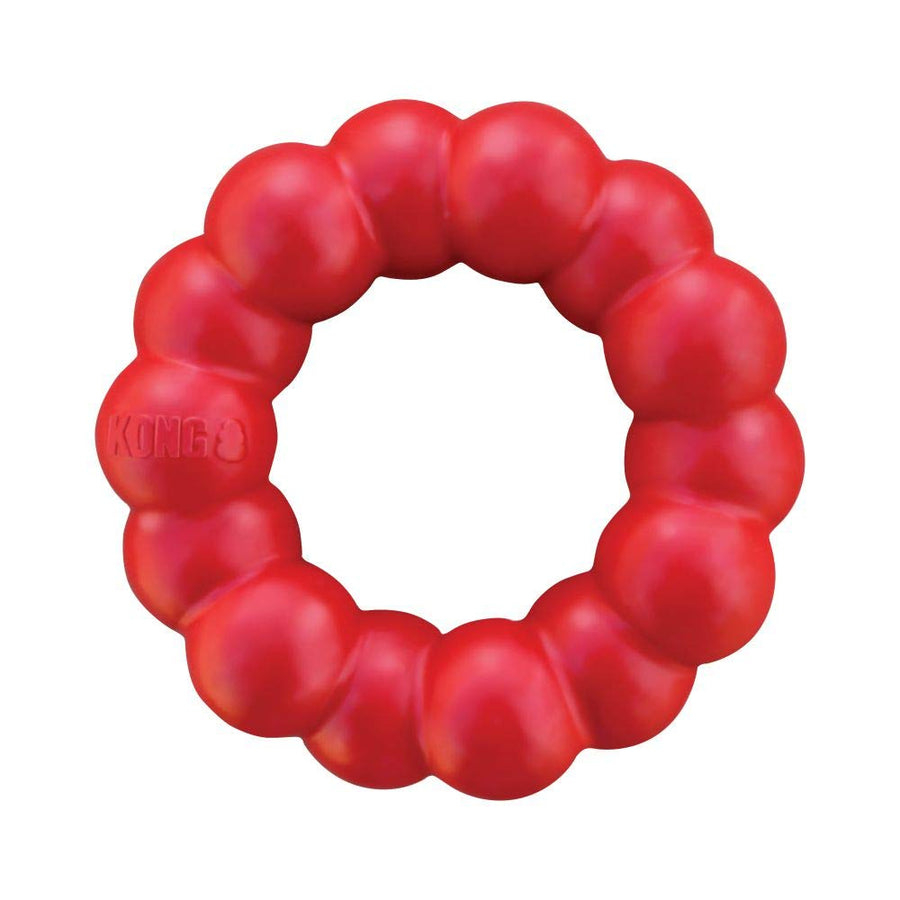 Ring - Natural Rubber Ring Toy for Healthy Chewing Habits - Chew Toy Supports Dog Dental Health - Dog Toy Supports Instincts During Playtime - for Medium/Large Dogs