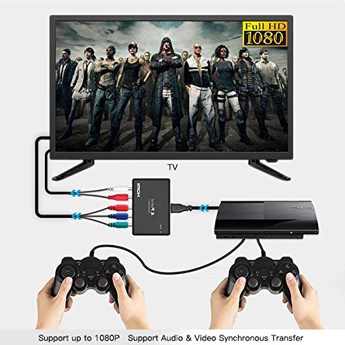Portta HDMI to Component Converter, HDMI to YPbPr Adapt
