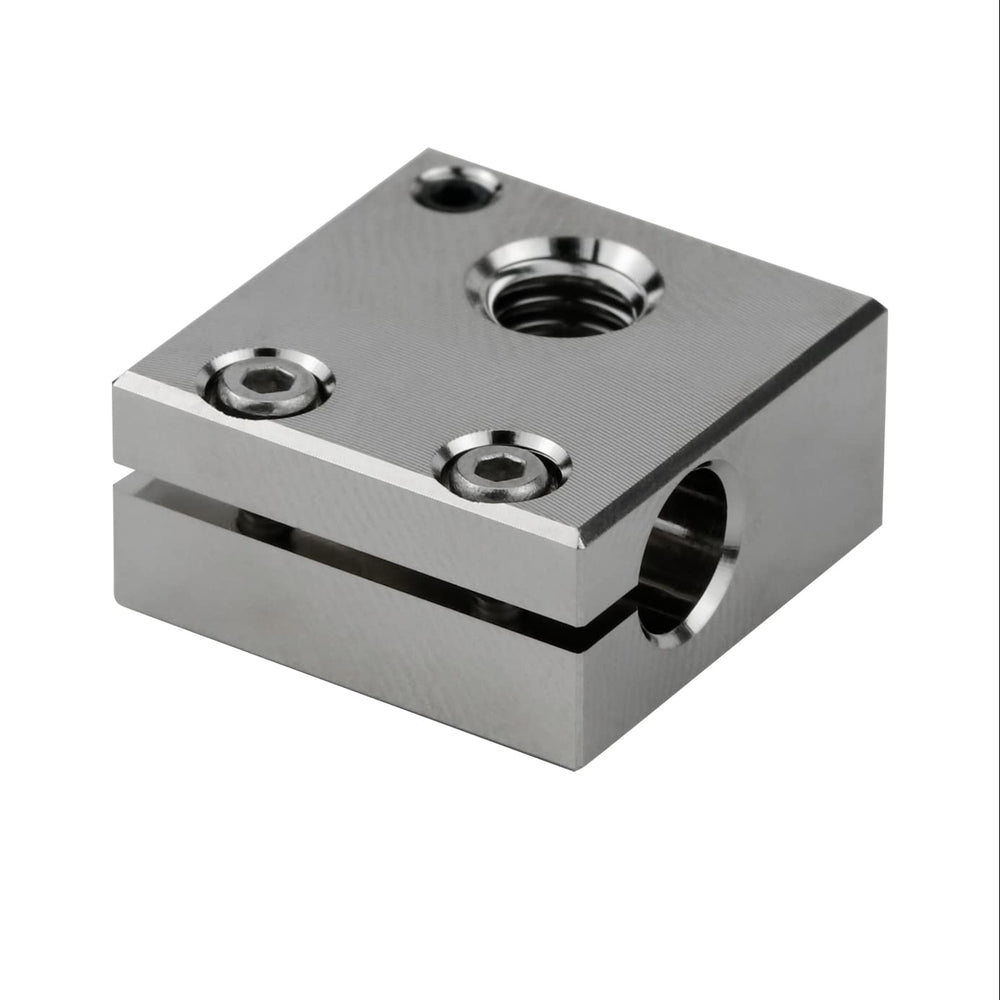 Upgrade High Temperature Nickel Plated Copper Heater Block Compatible with Swiss CR10S PRO CR10 All Metal Hotend Ender 3 V2 Pro Ender5 Plus Parts 3D Printer
