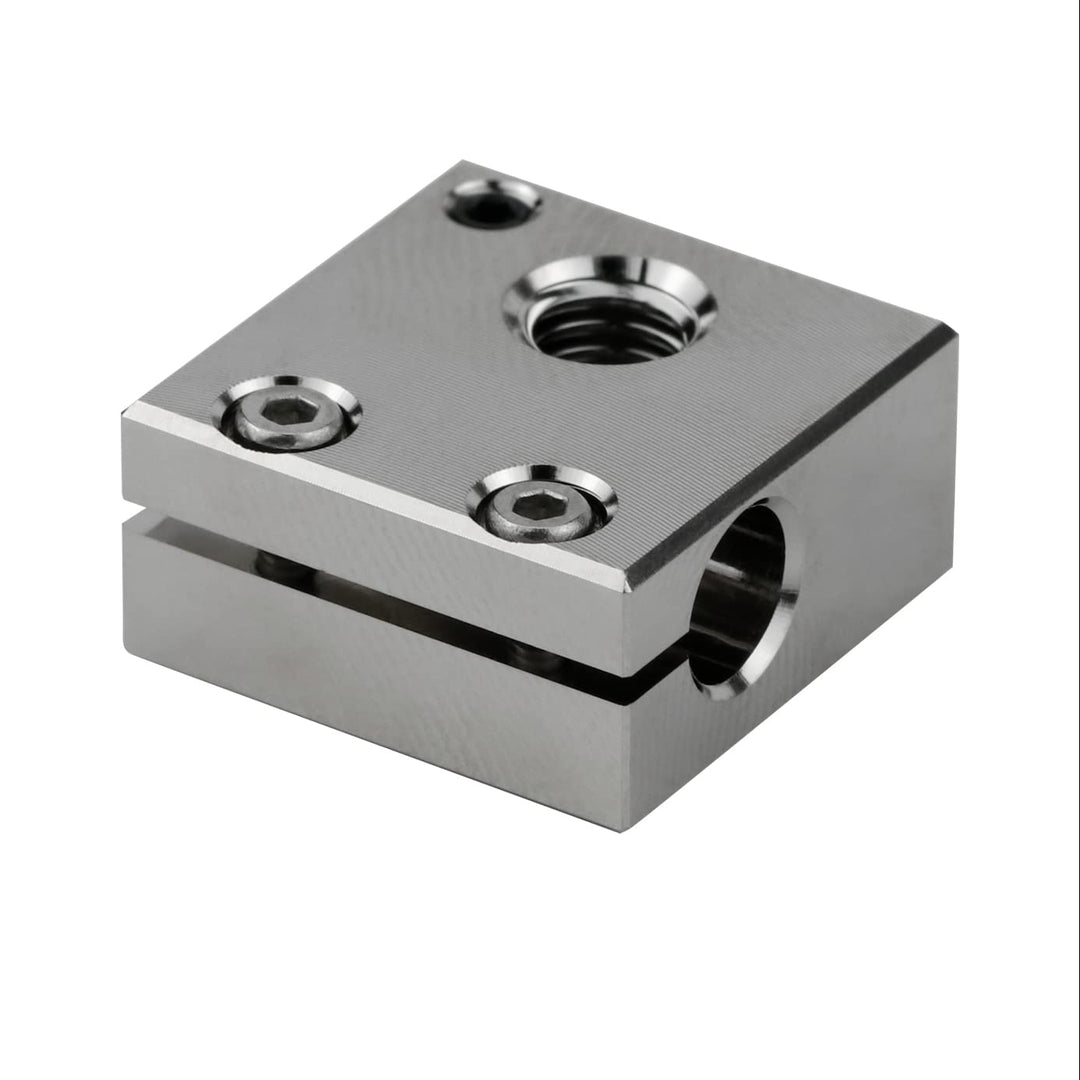 Upgrade High Temperature Nickel Plated Copper Heater Block Compatible with Swiss CR10S PRO CR10 All Metal Hotend Ender 3 V2 Pro Ender5 Plus Parts 3D Printer
