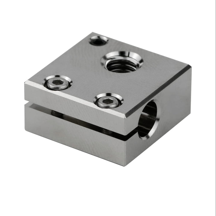 Upgrade High Temperature Nickel Plated Copper Heater Block Compatible with Swiss CR10S PRO CR10 All Metal Hotend Ender 3 V2 Pro Ender5 Plus Parts 3D Printer