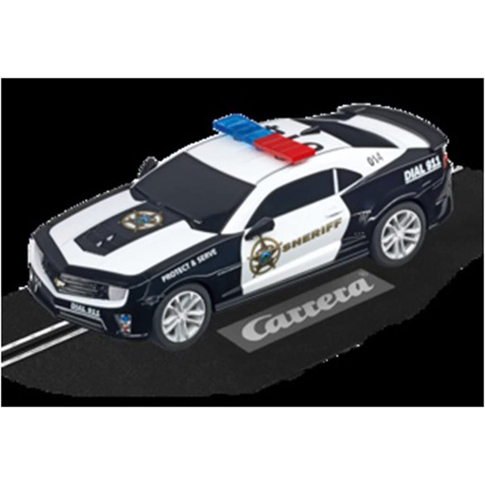 GO 64031 Chevrolet Camarao ZL1 Sherrif Slot Car Racing Vehicle