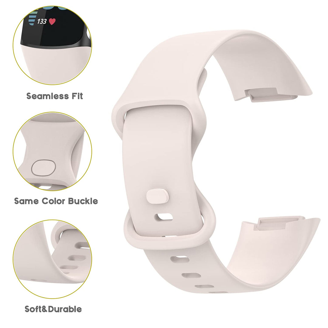 14 Pack Sport Bands Compatible with Fitbit Charge 5 Smartwatch Accessory,Soft Silicone Watch Strap Wristbands Bracelet Replacement for Charge5 Women Men,Pack of 14 Colors,Small