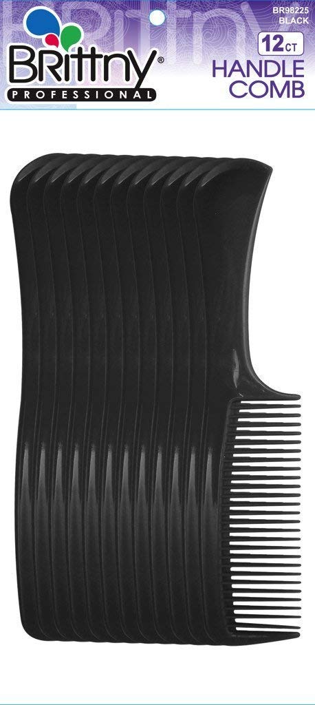 Combs - Bulk Handle Black (12 pcs.)