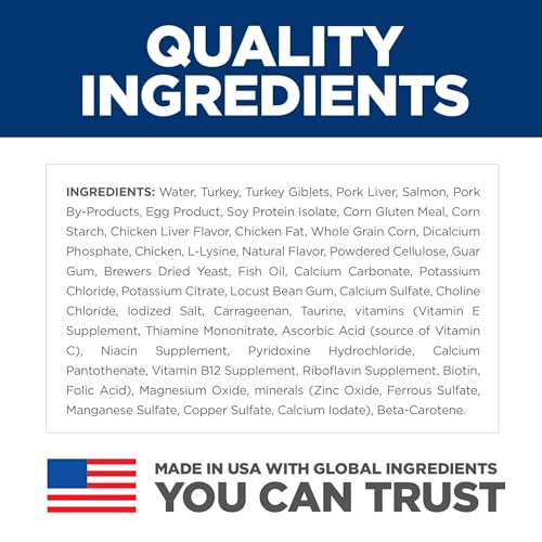 Hill&#39;s Science Diet Kitten, Kitten Premium Nutrition, Wet Cat Food, Turkey Minced, 5.5 oz Can, Case of 24