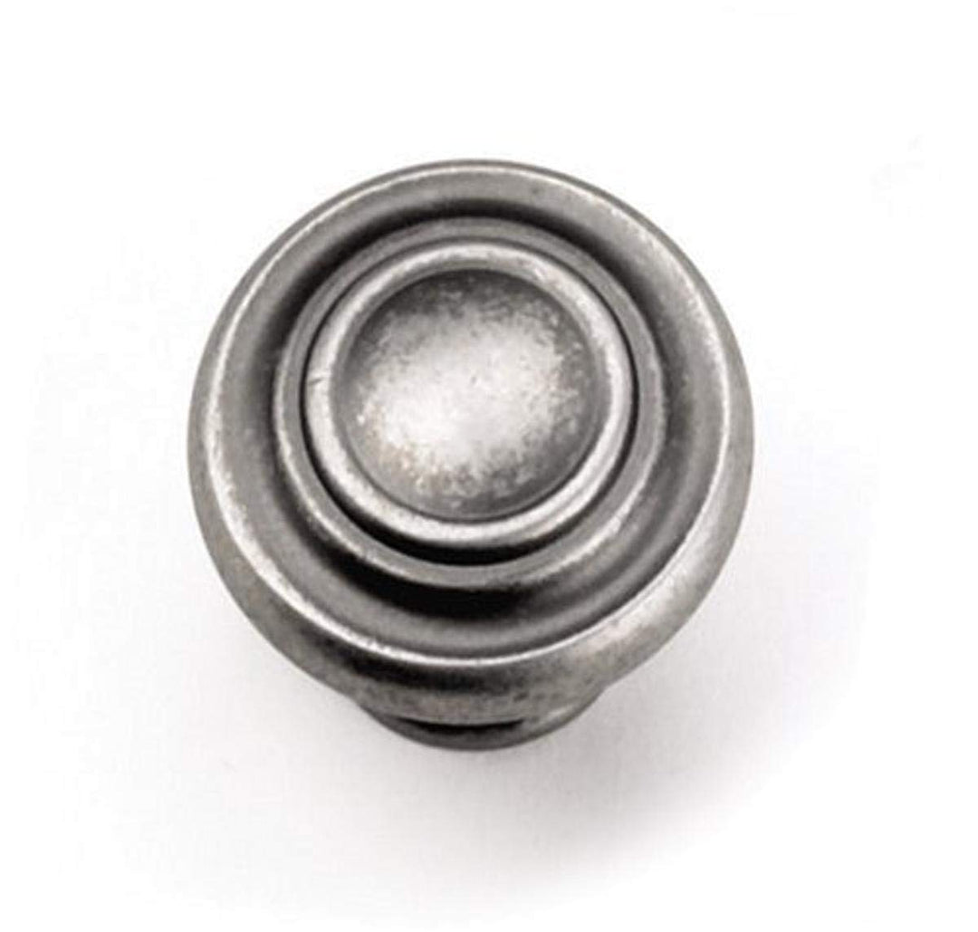 51806 Cabinet Hardware 1-3/8-Inch Nantucket Knob, Antique Pewter