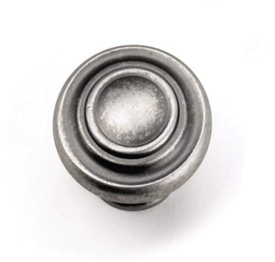 51806 Cabinet Hardware 1-3/8-Inch Nantucket Knob, Antique Pewter