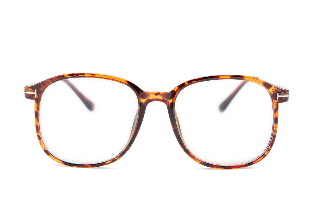 FEISEDY Blue Light Blocking Glasses Square Vintage Eyew