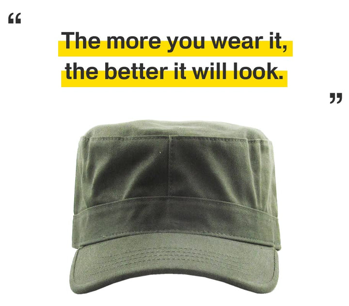 KBK-1464 OLV M Cadet Army Cap Basic Everyday Military S