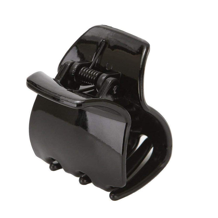 Yishenyishi 10 Pack Black Jaw Clips For Thick Hair, Non-slip Hair Claw Clip for Women and Girls (Medium 2)