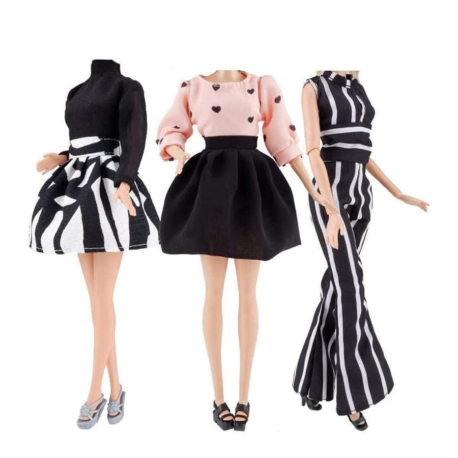 E-TING Handmade Doll Clothes Short Skirt Jumpsuits Offi