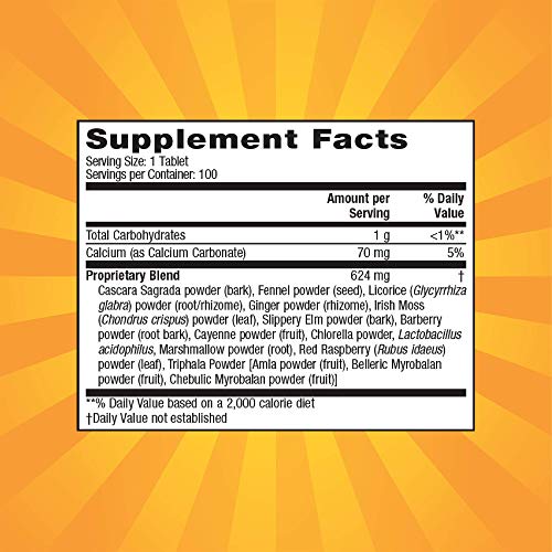 Super Cleanse | Herbal and Probiotic Support, 100 Tablets