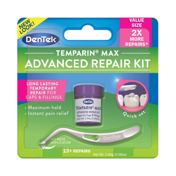 DenTek Temparin One Step Lost Filling Repair 1 Each (Pack of 2)