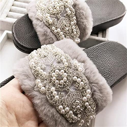 DUOBAO Silver Wedding Belt Rhinestone Belt Wedding Rhin