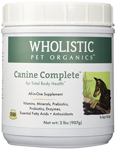 Canine Complete Dog Multivitamin - 2 Lb - Nutrient-Rich Multi-Vitamins and Supplements - Whole-Food Powder for Immune System, Skin, Coat &amp; Overall Health