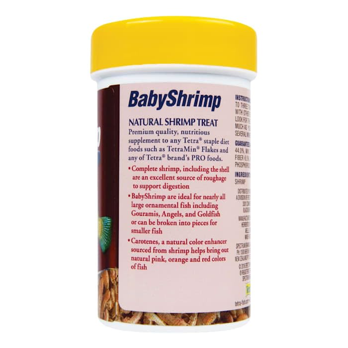 BabyShrimp 0.35 Ounce, Natural Shrimp Treat For Aquarium Fish (033197)