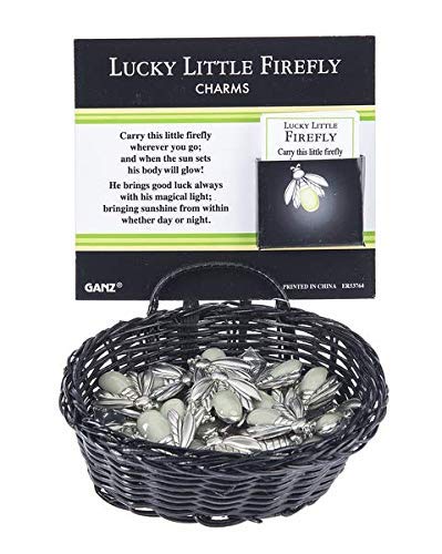 Lucky Little Firefly Token Charm Glow in The Dark