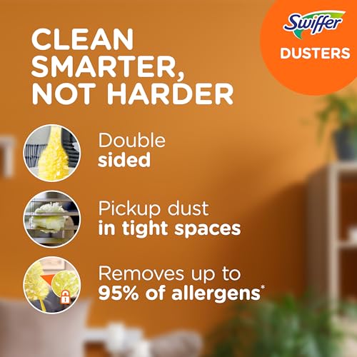 Swiffer Duster Heavy Duty 3 ft Extendable Handle Starte