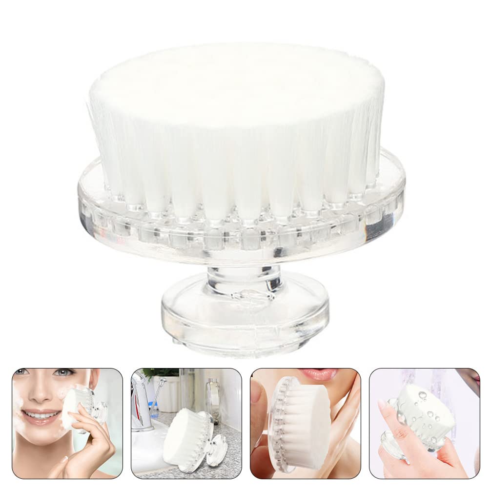Facial Cleansing Brush Manual Face Scrubbers Soft Bristle Exfoliator Cleaner Brush Exfoliating Facial Brush for Face Care Makeup Skincare Removal