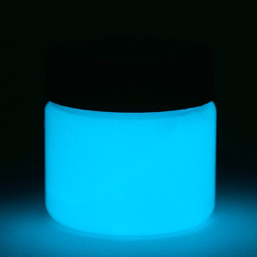 Glow In The Dark Acrylic Paint - Neutral Paints with 5+ Color Options for Art Paintings, Decorations, Outdoor & Indoor Art Craft for Adults, Students and Kids - 1 Ounce (Neutral Sky Blue)