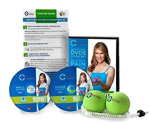 Tune Up Fitness Jill Miller Massage Therapy Kit Instructional DVD and Yoga Tune Up Balls