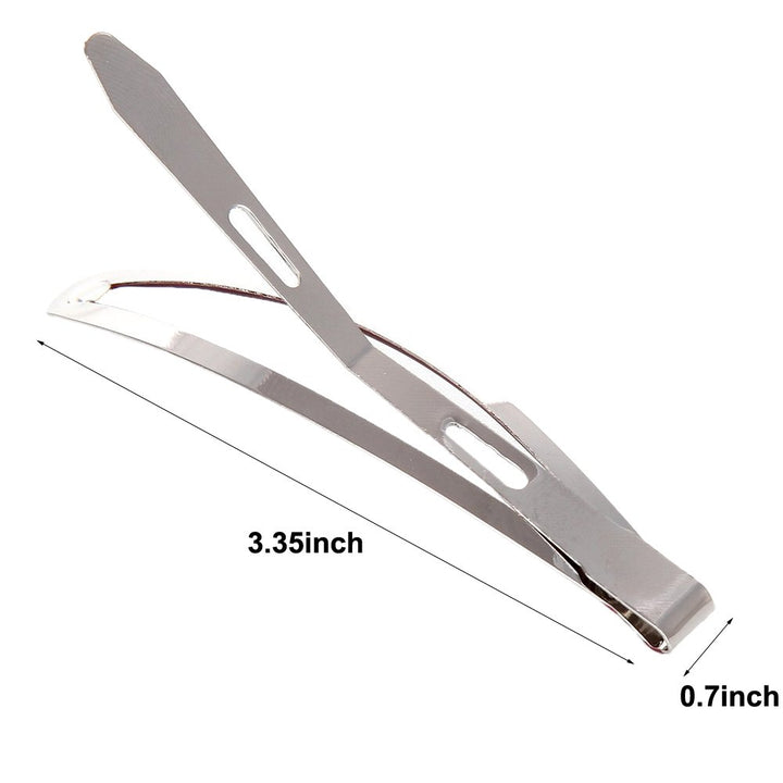 Brown: Loneedy Pack Of 12 Large Metal Stoving Varnish Hair Snap Clips, No-Slip Hair Clips Barrettes For Women And Girl (Brown)