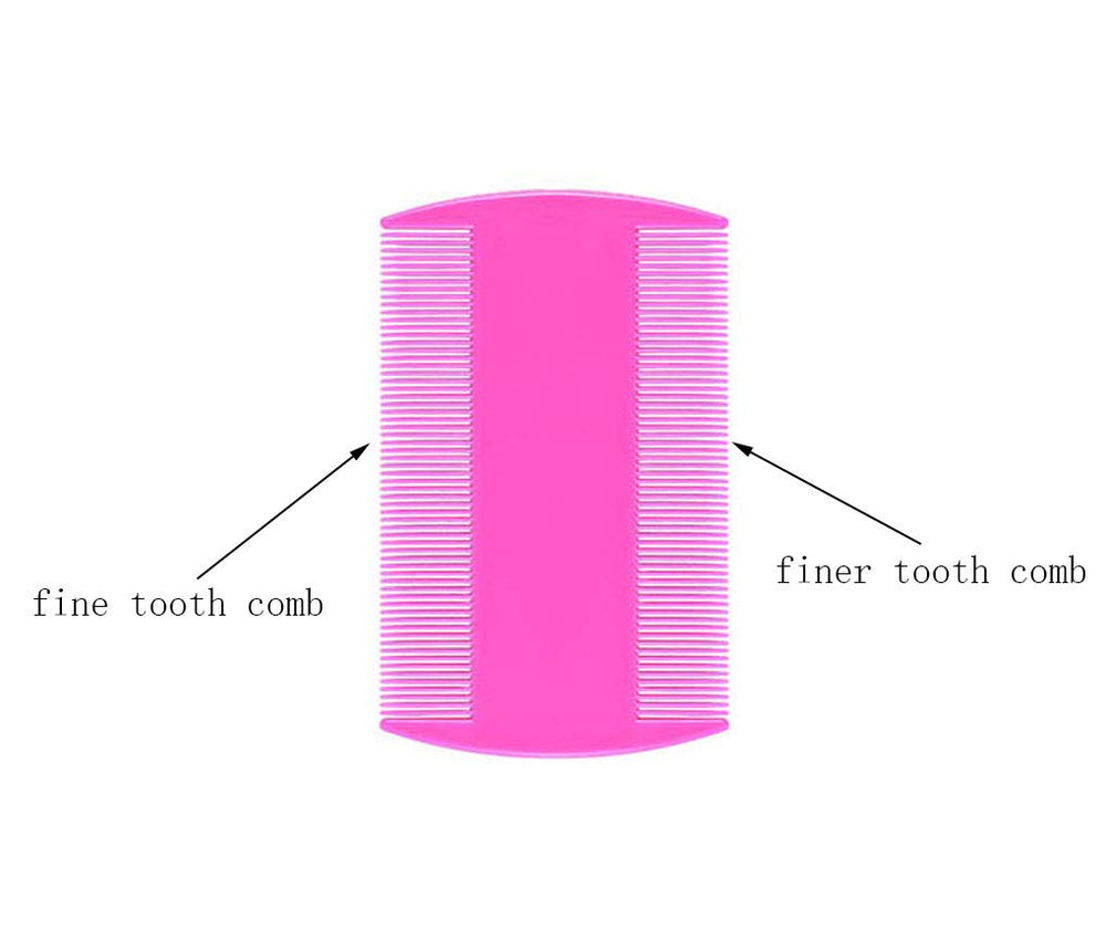 5 PCS Flea Lice Combs Grooming Fine Tooth Hair Combs for Dogs Cats