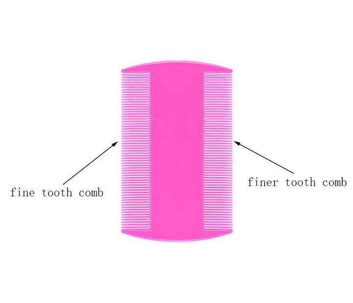 5 PCS Flea Lice Combs Grooming Fine Tooth Hair Combs for Dogs Cats