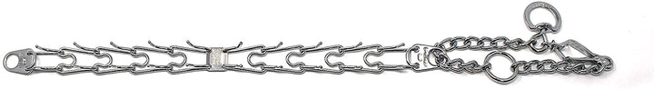 Pet Supply Imports Chrome Plated Training Collar with Quick Release Snap for Dogs, X-Large, 4mm, 24-Inch