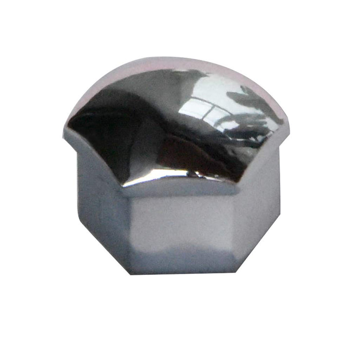 17MM Wheel Lug Nut Covers Bolt Caps Compatible with Audi BMW Mercedes with Removal Tool 20PCS (Silver)
