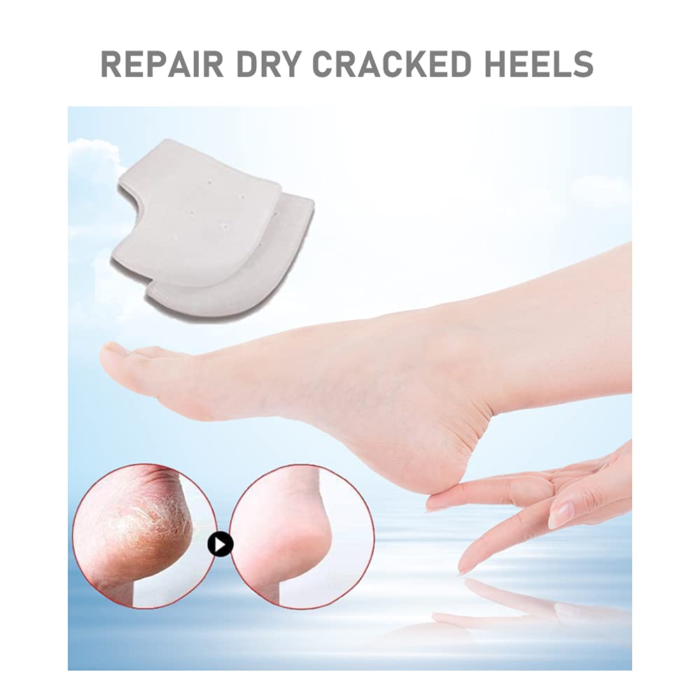VivoFoot Gel Heel Protectors, Silicone Heel Cups, Heel 