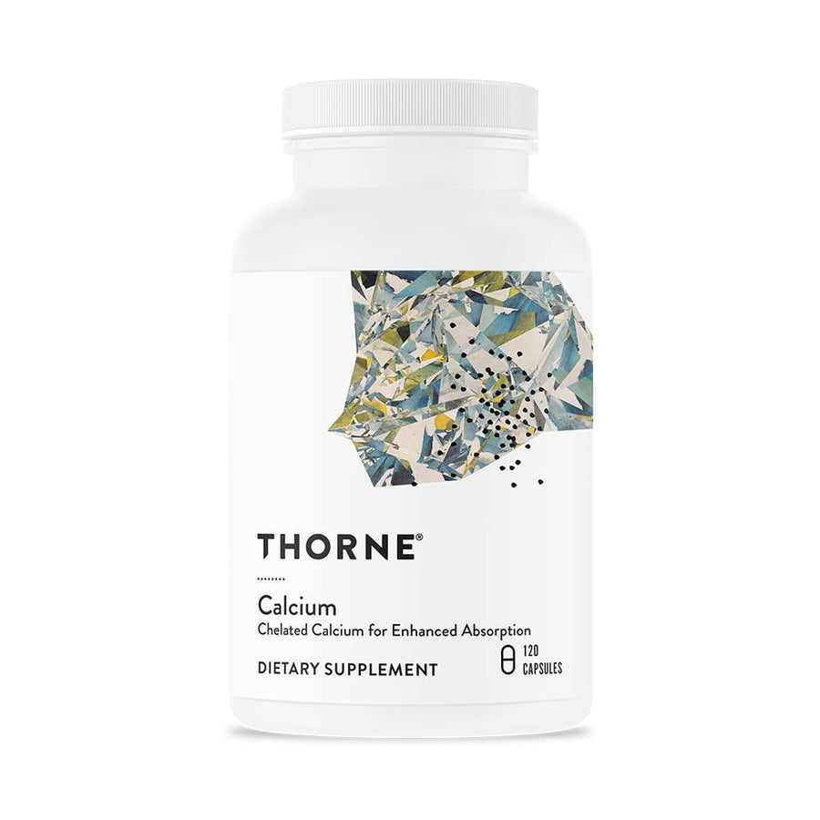 Calcium - (Formerly DiCalcium Malate) - Chelated Calcium for Enhanced Absorption with DimaCal for Bone Density Support* - 120 Capsules