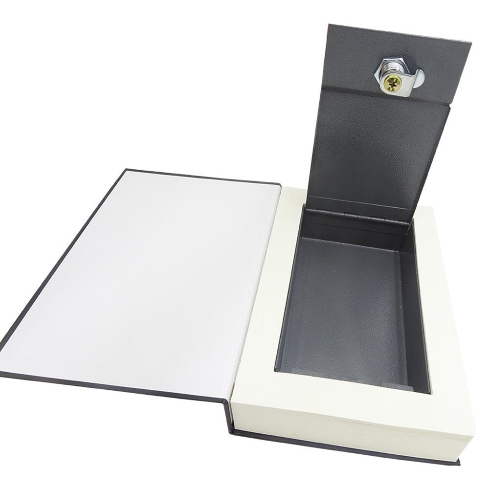 Real Pages Diversion Book Safe with Key Lock,Hollow wit