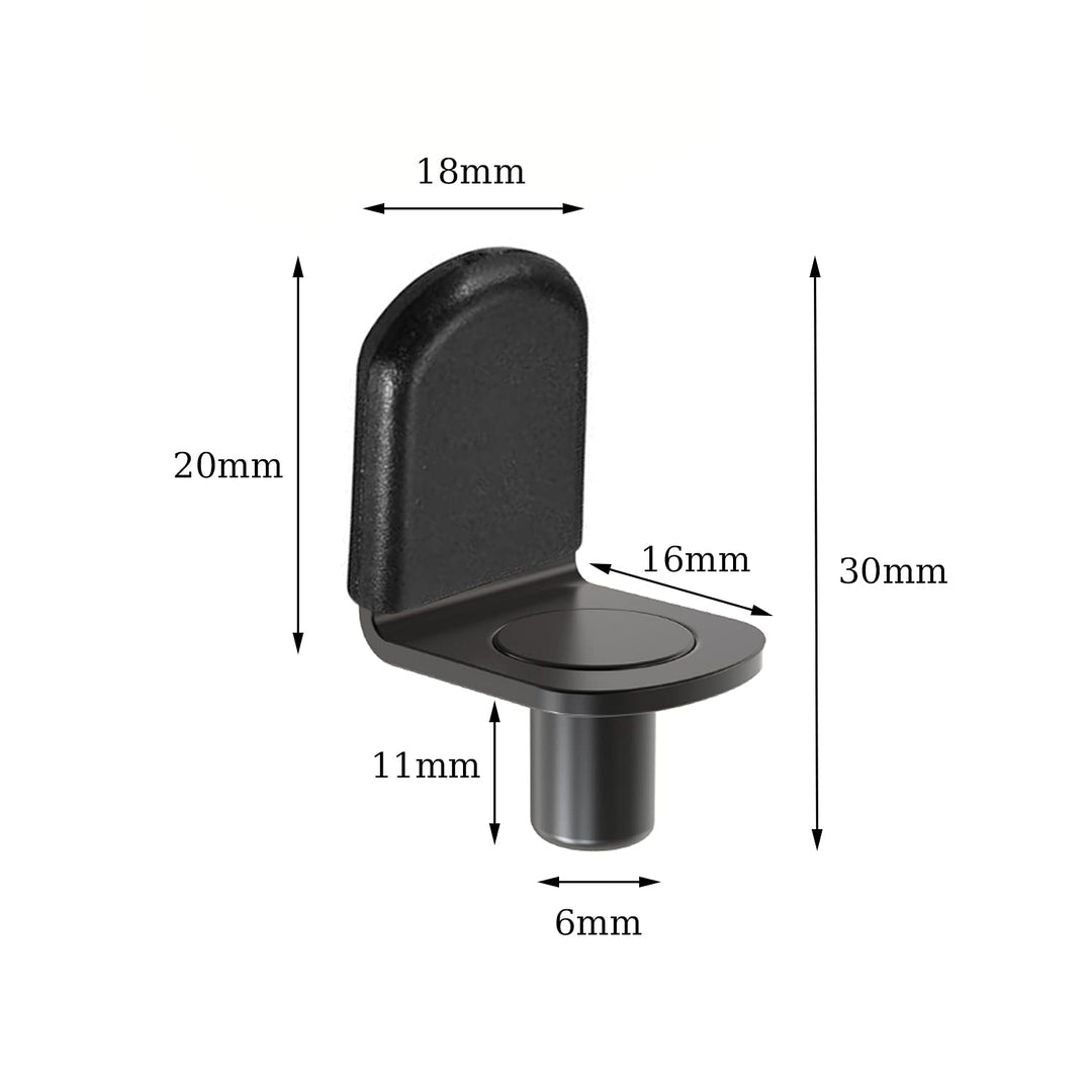 Shelf pins, Glass Supports Furniture Cabinet Closet Bookcase Shelf Bracket-Style Pegs 30 Pack.