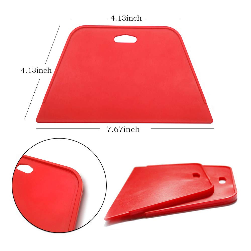 Wallpaper Smoothing Tool Kit For Adhesive Contact Paper Application Window Film Craft Vinyl