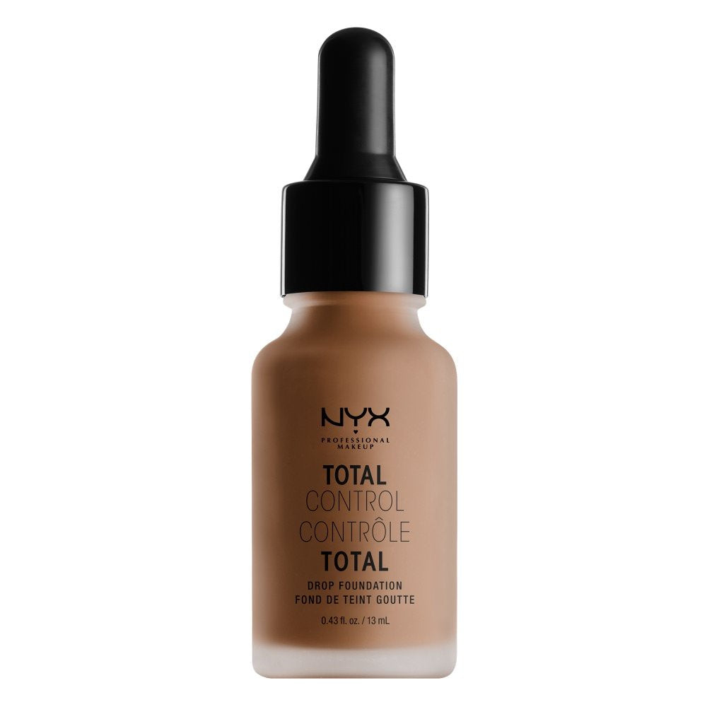 PROFESSIONAL MAKEUP Total Control Drop Foundation - Nutmeg, Medium-Deep With Warm Undertones