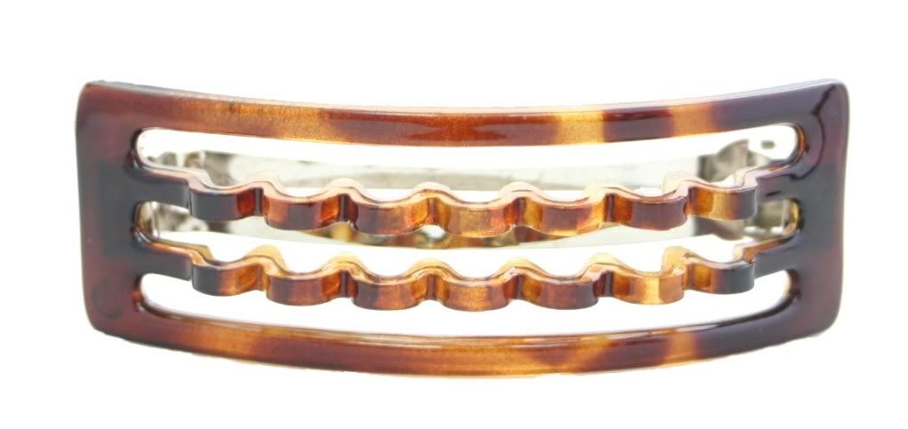 Your Hair In A Wave With This Open And Showing Mega Wave Barrette