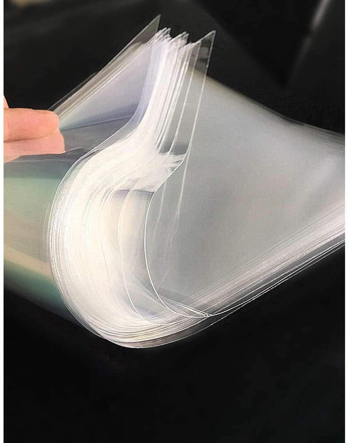 MAOUYWIEE 100 Pieces Popcorn Bags for Party Cone Shape Bags Transparent Cello Bags Sweet Clear Treat Bags with 100 Pieces Twist Ties, 9.8 x 5.1 Inch (Gold Twist Ties)