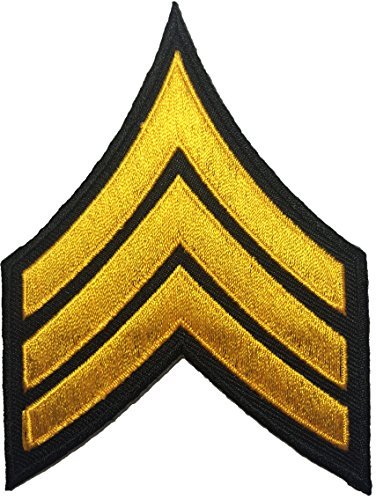 Papapatch Chevrons Sergeant E-5 Stripes US Army Rank Se