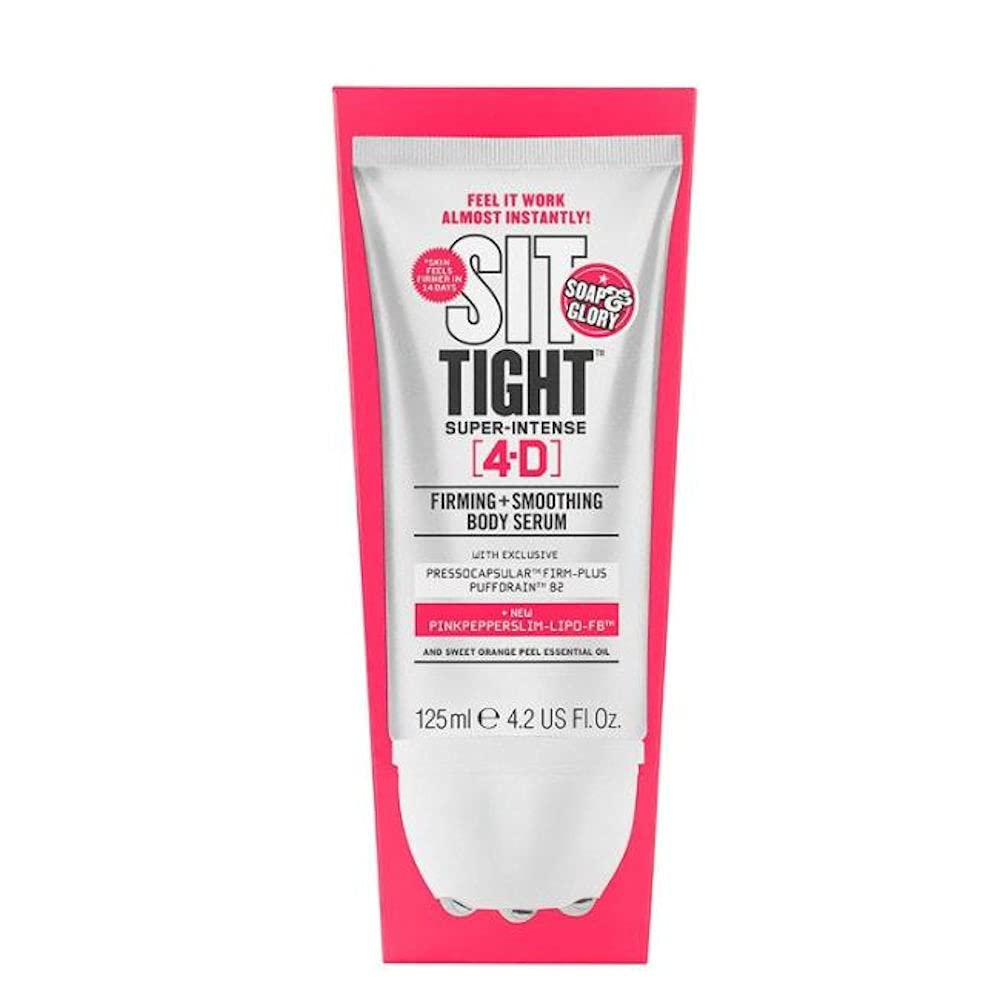 Soap &amp; Glory Sit Tight Super Intense 4D Targeted Firming &amp; Smoothing Lower Body Serum (125ml)
