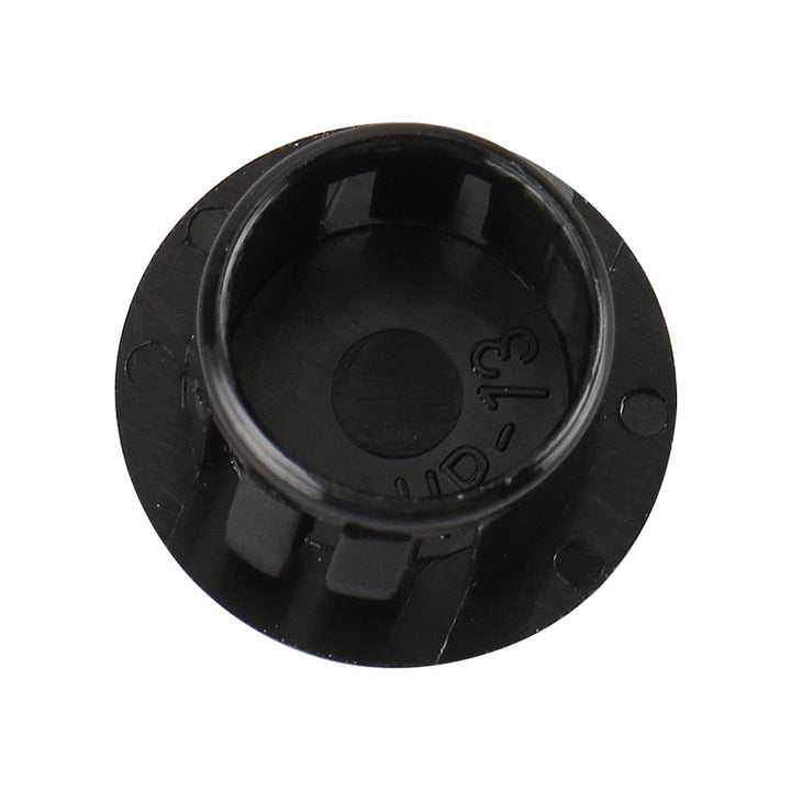 Plastic Black Locking Hole Plugs Panel Hole Diameter 1/2 (12.6mm) HP-13 Black (100PCS)