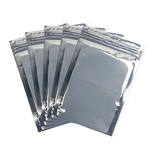 100pcs Premium Antistatic Bag, 4 X 6 inches Resealable Zipper Bag for SSD HDD and Other Electronic Devices